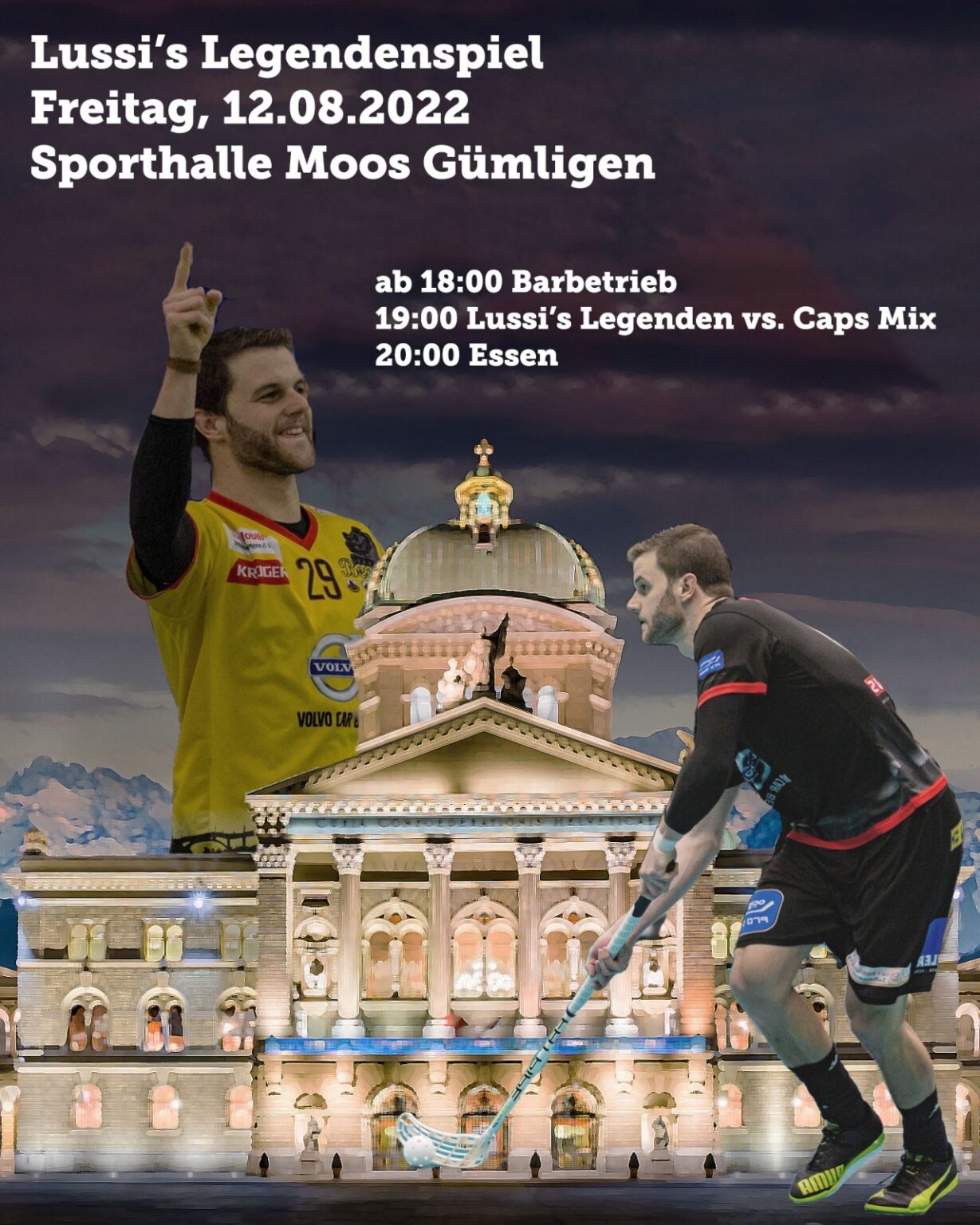 Wir feiern Alexander Lussi! Bern Capitals